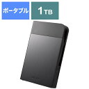 BUFFALO｜バッファロー HD-PZF1.0U3-BKA 外付けHDD ブラック [1TB /ポ ...