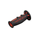 デイトナ|DAYTONA PRO-GRIP #601 耐震GEL 120mm 貫通 レッド/ブラック 98024