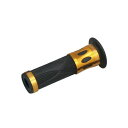 デイトナ|DAYTONA PRO-GRIP #728 STDラバー 122mm 貫通 ブラック/ゴールド 98089