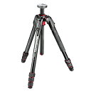 マンフロット｜Manfrotto M-lock アルミニウム三脚 ブラック MT190GOA4 [4段][MT190GOA4]