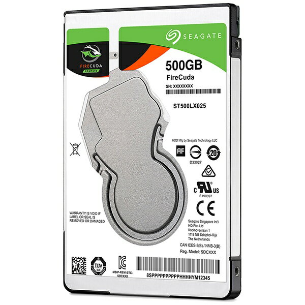 在庫一掃売り切りセール ハイブリッドHDD SSHD 500GB 2.5インチ 正常診断