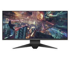 DELL　デル ゲーミングモニター ALIENWARE 艶出しシルバー AW3418DW-R [34型 /UWQHD(3440×1440） /ワイド /曲面型]