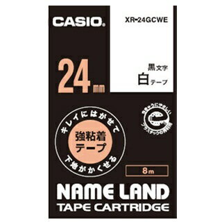 CASIOå 쥤ˤϤƲϤ붯Ǵơ NAME LANDʥ͡ɡ  XR-24GCWE [ʸ /24mm]