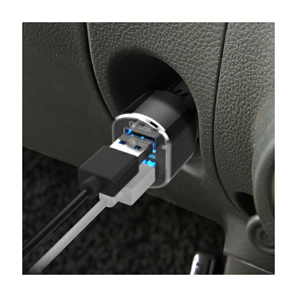 ��¼��KASHIMURA DC-5.4A-��С����֥�USB ��ưȽ�� �֥�å� AJ-554 [2�ݡ��� /Quick Charge�б�]