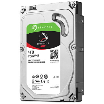 SEAGATE　シーゲート ST4000VN008 内蔵HDD IronWolf [3.5インチ /4TB]【バルク品】 [ST4000VN008]