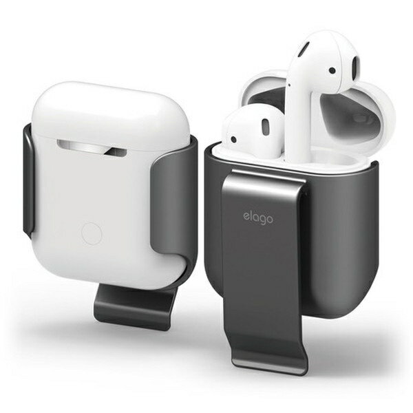 ELAGObGS AirPodspP[X CarryingClip for AirPods  [NOC EL APDCSPCCL MG