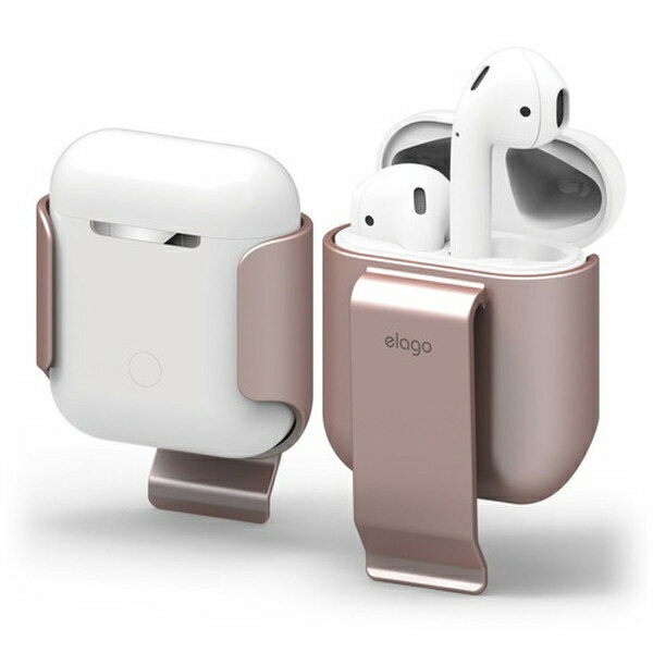 ELAGObGS AirPodspP[X CarryingClip for AirPods [YS[h EL APDCSPCCL RG