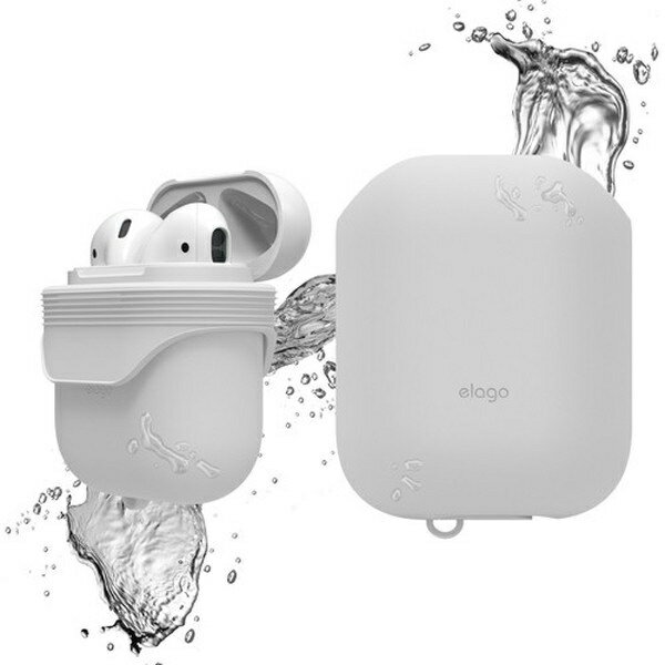 ELAGO｜エラゴ AirPods用 WaterProof Case White EL_APDCSS ...