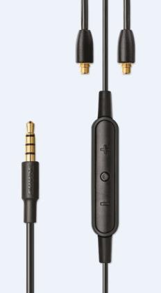 SHURE|シュアー リモート&マイク付きケーブル(iOS/Android対応) RMCE-UNI RMCE-UNI RMCE-UNI