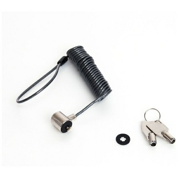 ナカバヤシ｜Nakabayashi セキュリティロック シリンダー カールコード 180cm SL-058[SL058]