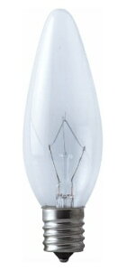 東京メタル｜TOME C32110V40WE17C-TM シャンデリア白熱電球 クリアガラスタイプ 40W相当 口金E17 トーメ（Tome） [E17 /シャンデリア電球形 /40W相当]