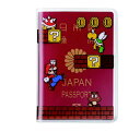 任天堂販売｜Nintendo Sales パスポートカバー　スーパーマリオ（ステージ） NSL-0034