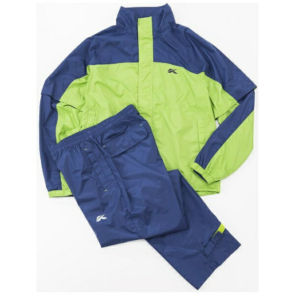 キャスコ｜kasco メンズ レインウェア上下セット 収納ポーチ付き ネイビー KRW-016 [メンズ /Sサイズ]