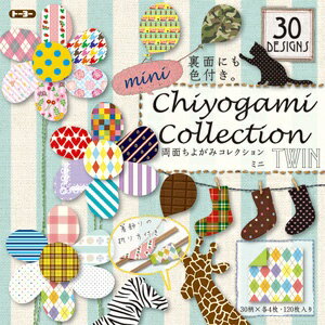トーヨー|Toyo 両面ちよがみコレクション ミニ 30色入り(7.5cm/120枚) 18511