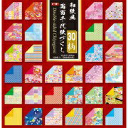 トーヨー|Toyo 和紙風 両面千代紙づくし 15cm(30色/120枚) 18060