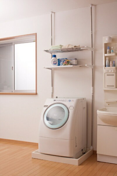 アイリスオーヤマ｜IRIS OHYAMA 突張りステンレスランドリーラック[洗濯機 ラック]のサムネイル