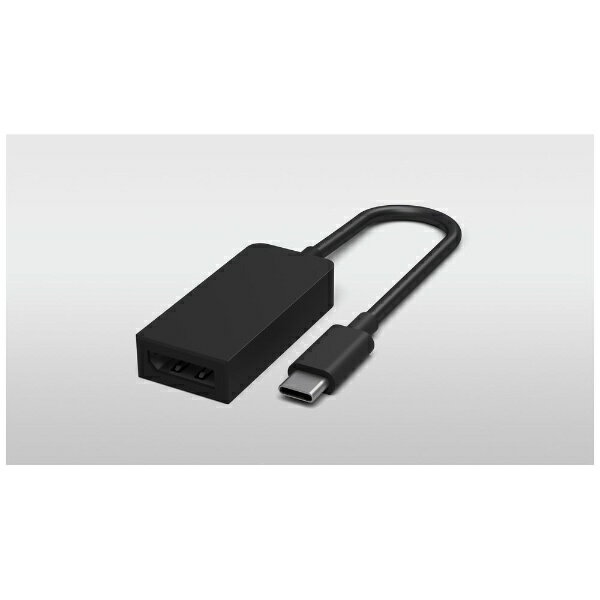 マイクロソフト　Microsoft ［USB-C オス→メス DisplayPort］　USB-C DisplayPort アダプター JVZ-00008