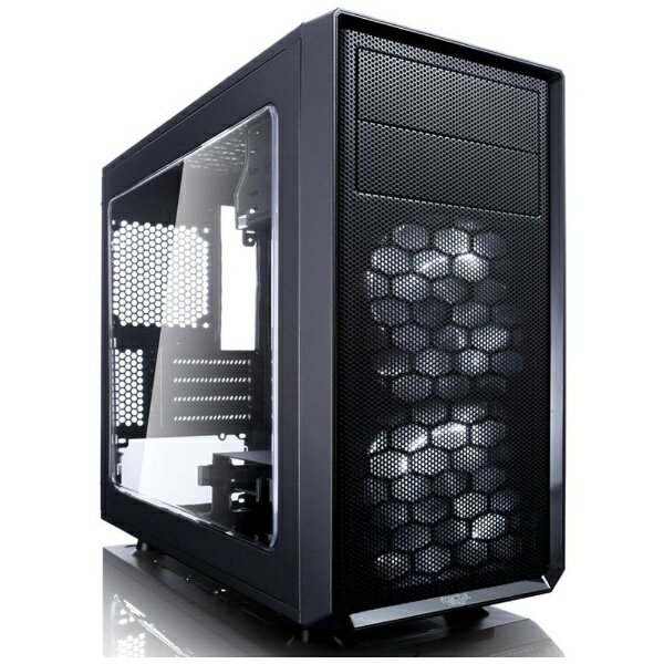 FRACTAL DESIGN｜フラクタルデザイン PCケース　Fractal Design Focus G Mini Black Window FD-CA-FOCUS-MINI-BK-W ブラック