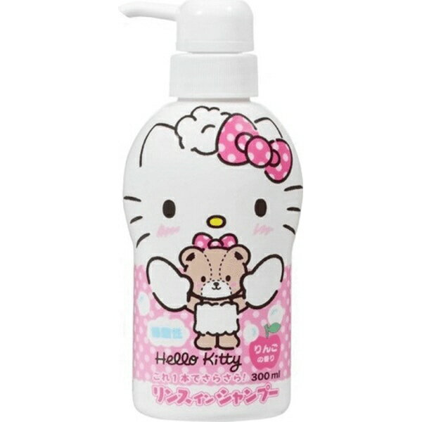 サンリオ｜SANRIO HELOO KITTY（ハロー キティ）リンスインシャンプー（300ml）りんごの香り