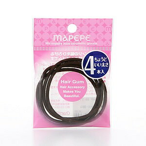 シャンティ｜Chantilly mapepe（マペペ）リングゴムM 4P ブラウン