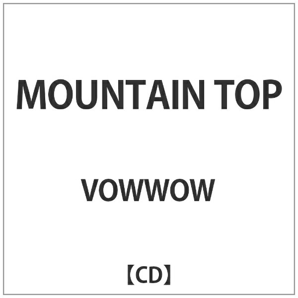 バウンディ VOWWOW/MOUNTAIN TOP 【CD】 【代金引換配送不可】