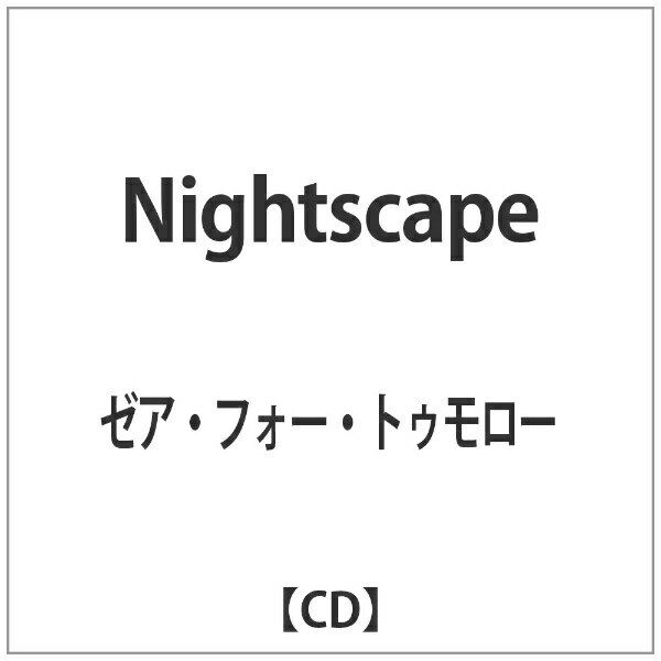 ビーエムドットスリー｜BM.3 ゼア・フォー・トゥモロー/Nightscape 【CD】 【代金引換配送不可】