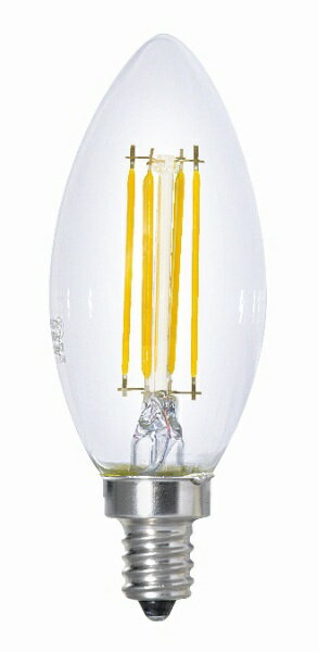 東京メタル｜TOME LDC4LC40WE14T2 LED電球 トーメ（Tome） E14 /シャンデリア電球形 /40W相当 /電球色 /全方向タイプ