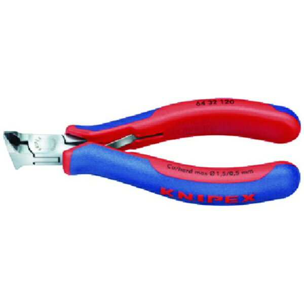 Rakuten - KNIPEX社｜クニペックス KNIPEX　6432−120　エレクトロニクスエンドカッティングニッパー