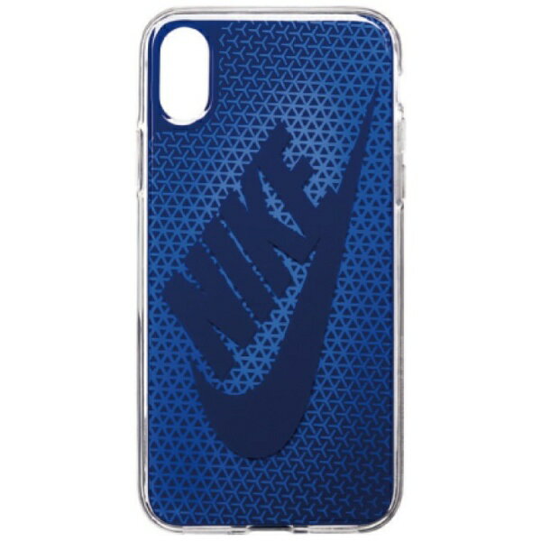 ナイキ　NIKE iPhone X用　NIKE GRAPHIC SWOOSH ケース DG0027-918F シグナルブルー/ジムブルー