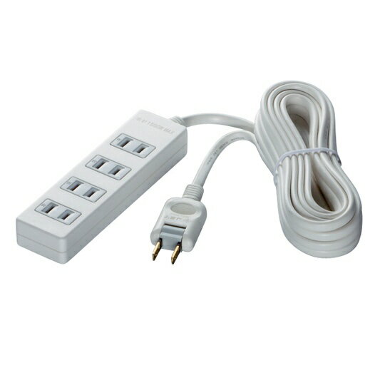Rakuten - BUFFALO｜バッファロー 電源タップ ホワイト BCTAPSG2420WH [2.0m /4個口 /スイッチ無][BCTAPSG2420WH]