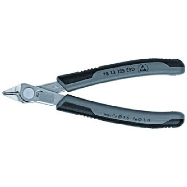 KNIPEX社クニペックスKNIPEXエレクトロニクススーパーニッパー125mmリードキャッチャー7813-125ESD