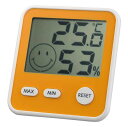温湿度計 エンペックス｜EMPEX INSTRUMENTS TD-8414 温湿度計 おうちルーム イエロー [デジタル][TD8414]