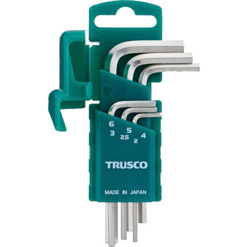 トラスコ中山｜TRUSCO NAKAYAMA TRUSCO　六角棒レンチ　両端いじり止め穴付　6本セット