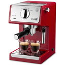 デロンギ｜Delonghi エスプレッソ カプチーノメーカー アクティブ パッションレッド ECP3220J-R ECP3220JR