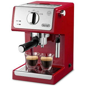 デロンギ｜Delonghi エスプレッソ・カプチーノメーカー アクティブ パッションレッド ECP3220J-R[ECP3220JR]