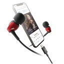 ラディウス HP-N100LR カナル型(耳栓型) レッド[...