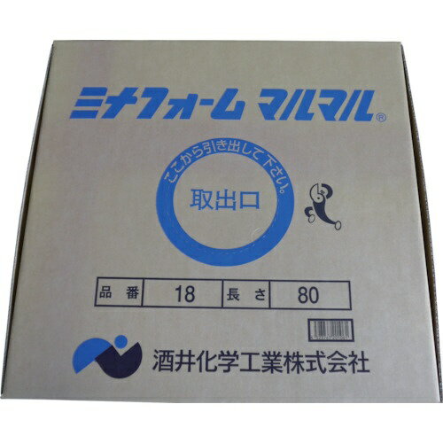 酒井化学工業｜SAKAI CHEMICAL ミナ　ミナフォームマルマル18mmφ×80m巻