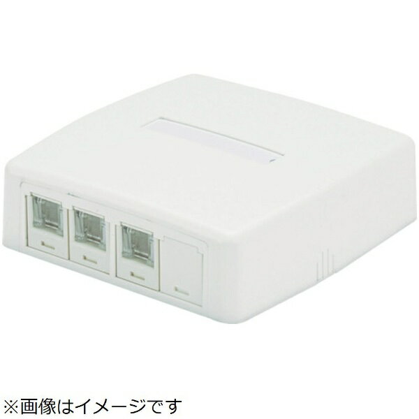 Other - パンドウイット｜PANDUIT パンドウイット　CAT6Aローゼットボックスキット　シャッター付き　3個口白