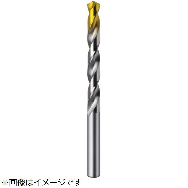 ■汎用性の高い一般穴あけ用ドリルです。トップコーティング採用により経済性に優れたドリルです。【用途】・被削材： 一般構造用鋼、炭素鋼、工具鋼、鋳鉄、合金鋼。【仕様】・刃径（mm）： 8.3・溝長（mm）： 75・全長（mm）： 117・シャンク径（mm）： 8.3・有効加工深さ： 5D（刃径×5倍）・表面処理： 表面処理： TiNトップコーティング・先端角： 118°・刃径公差： h8