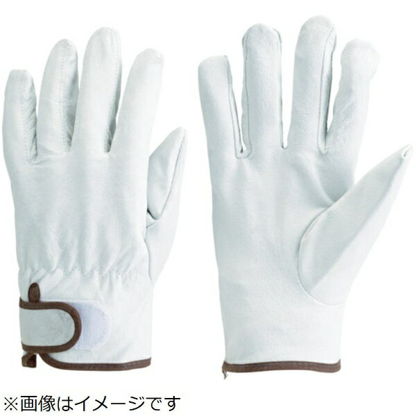 トラスコ中山|TRUSCO NAKAYAMA TRUSCO マジック式手袋豚本革製 Mサイズ