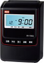 【エントリー最大5倍|対象ユーザー限定 5/25迄】 マックス|MAX ER-110SU タイムレコーダー スタンダードモデル ブラック[ER110SUブラック...