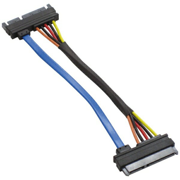 〔SATAケーブル〕少しだけ延長したい場合に最適！SATA電源とデータの一体型コネクタを採用した延長ケーブルです。■ SATA Revision 3.0規格対応■ SATA 1.5Gb/s、3Gb/s、6Gb/s対応■ コネクタ形状ケーブル側：シリアルATA電源コネクタ (15ピン) オス、7ピンオスデバイス側：シリアルATA電源コネクタ (15ピン) メス、7ピンメス■ ケーブル長：15cm■ RoHS指令準拠