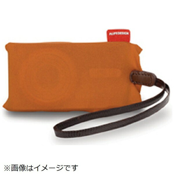 ALIFE｜アリフ コンパクトカメラ用ストラップ　PHOTOSMITH ST-WRAP MINI テラコッタ SNCF1152