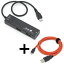 롼ȥRouteR ֥åб0.25mmicro USBUSBۥȵǽ   ᥹ USB-Ax4micro USBʽš micro USBUSB-A֥ˡϡŲǽ4ݡȥOTGϥ USB RUH-OTGU4+C ֥å