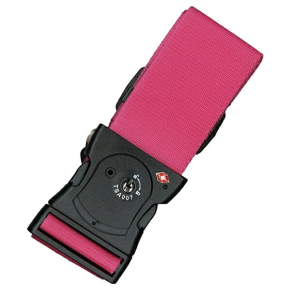 コンサイス｜CONCISE パレット・TSAスーツケースベルト ローズピンク