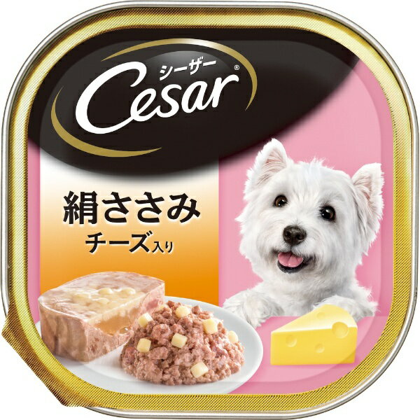 マースジャパンリミテッド｜Mars Japan Limited Cesar（シーザー）絹ささみ チーズ ふわふわローフタイプ 100g