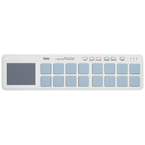 コルグ｜KORG 〔USB MIDIコントローラー〕　nanoPAD2 ホワイト[NANOPAD2WH]