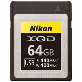 ニコン｜Nikon XQDメモリーカード MC-XQ64G [64GB][MCXQ64G]