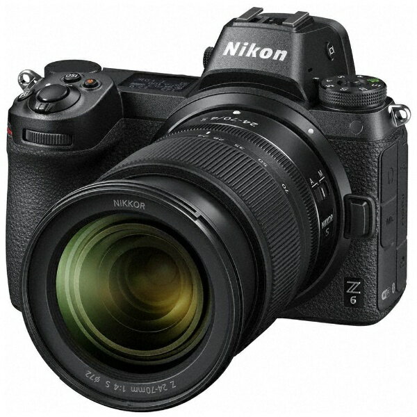 ニコン　Nikon Nikon Z 6　ミラーレス一眼カメラ　24-70 レンズキット ブラック [ズームレンズ][Z6LK2470]