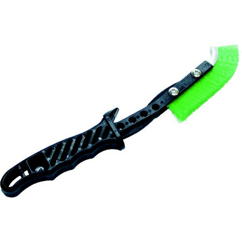 トラスコ中山｜TRUSCO NAKAYAMA TRUSCO　チャンネルブラシ　EグリップJ型　塩ビ